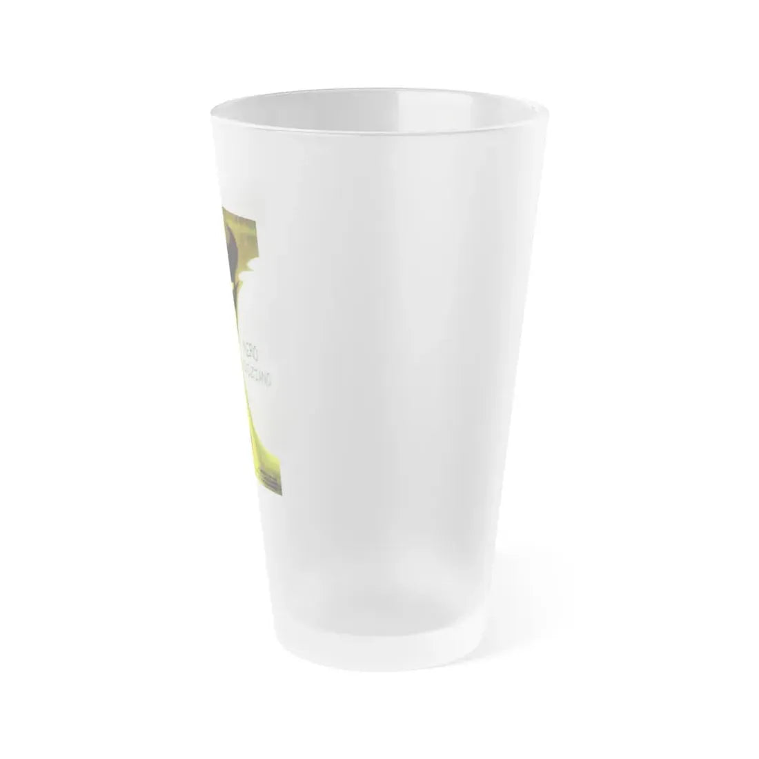 NERO VENEZIANO 1978 Movie Poster - Frosted Pint Glass 16oz - Go Mug Yourself