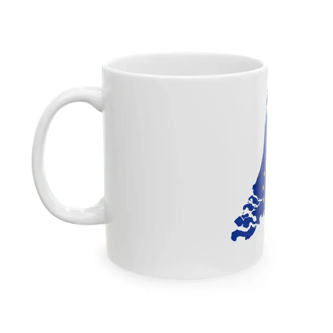 Netherlands EU (Netherlands) White Coffee Mug - Go Mug Yourself
