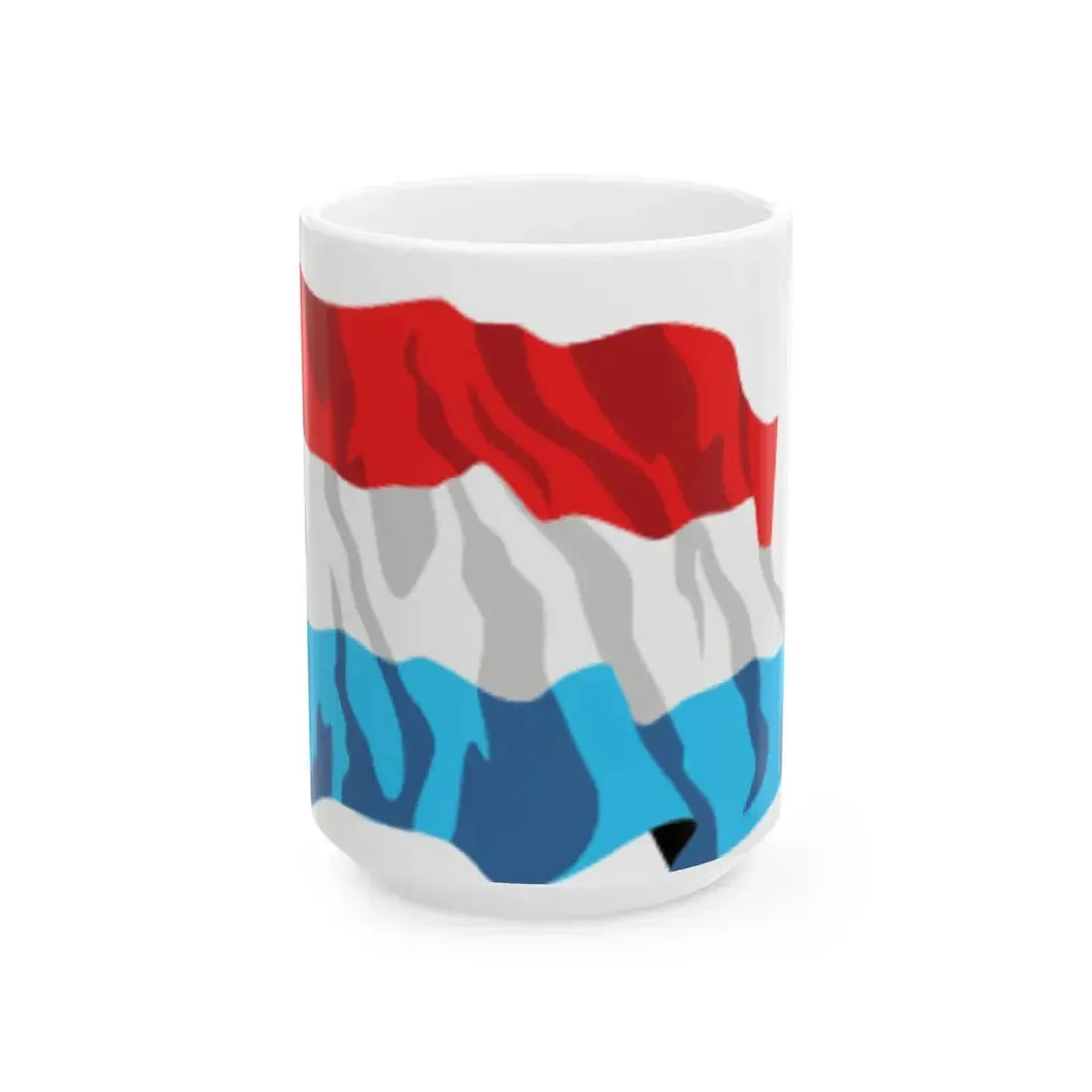 Netherlands flag waving icon (Netherlands) White Coffee Mug 15oz - Go Mug Yourself