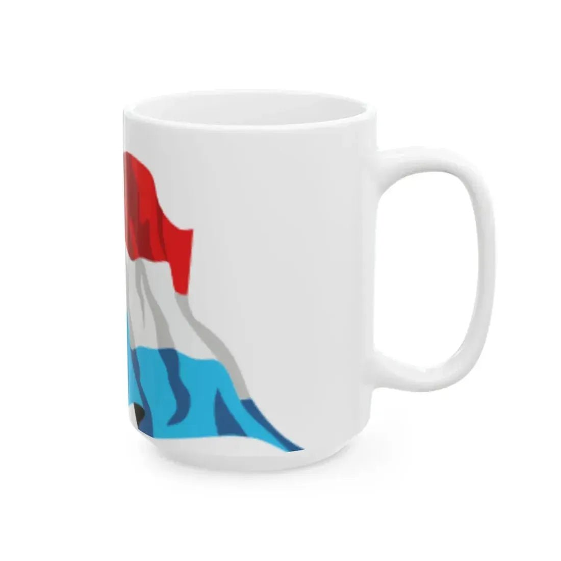 Netherlands flag waving icon (Netherlands) White Coffee Mug - Go Mug Yourself