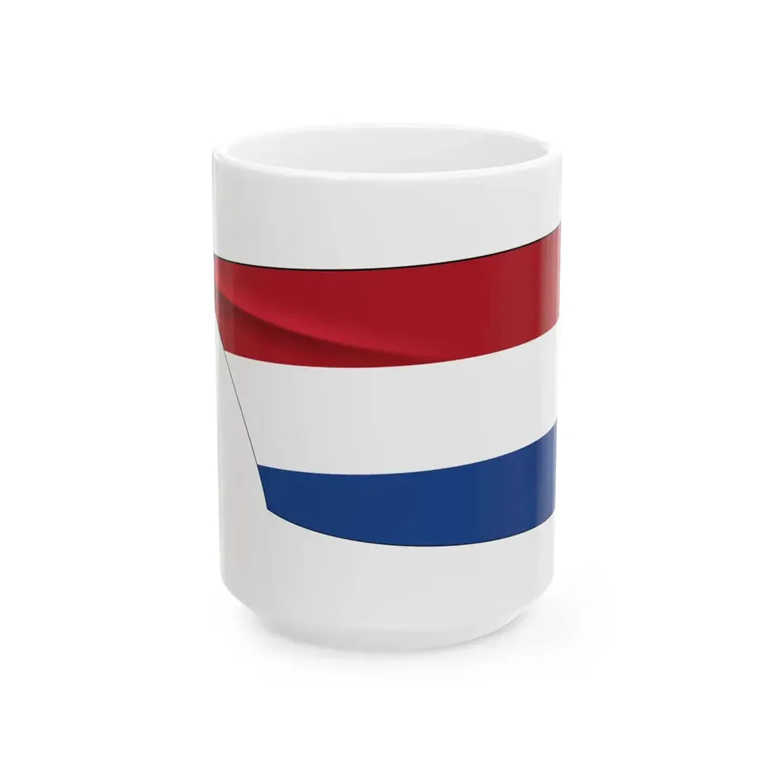 Netherlands Rowing Blade (Netherlands) White Coffee Mug 15oz - Go Mug Yourself