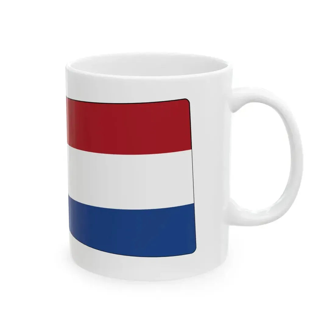 Netherlands Rowing Blade (Netherlands) White Coffee Mug - Go Mug Yourself