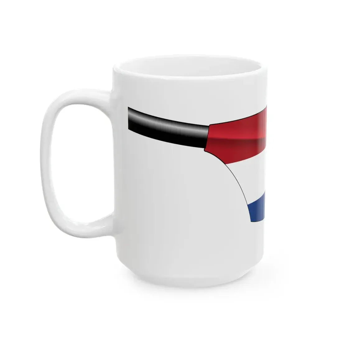 Netherlands Rowing Blade (Netherlands) White Coffee Mug - Go Mug Yourself