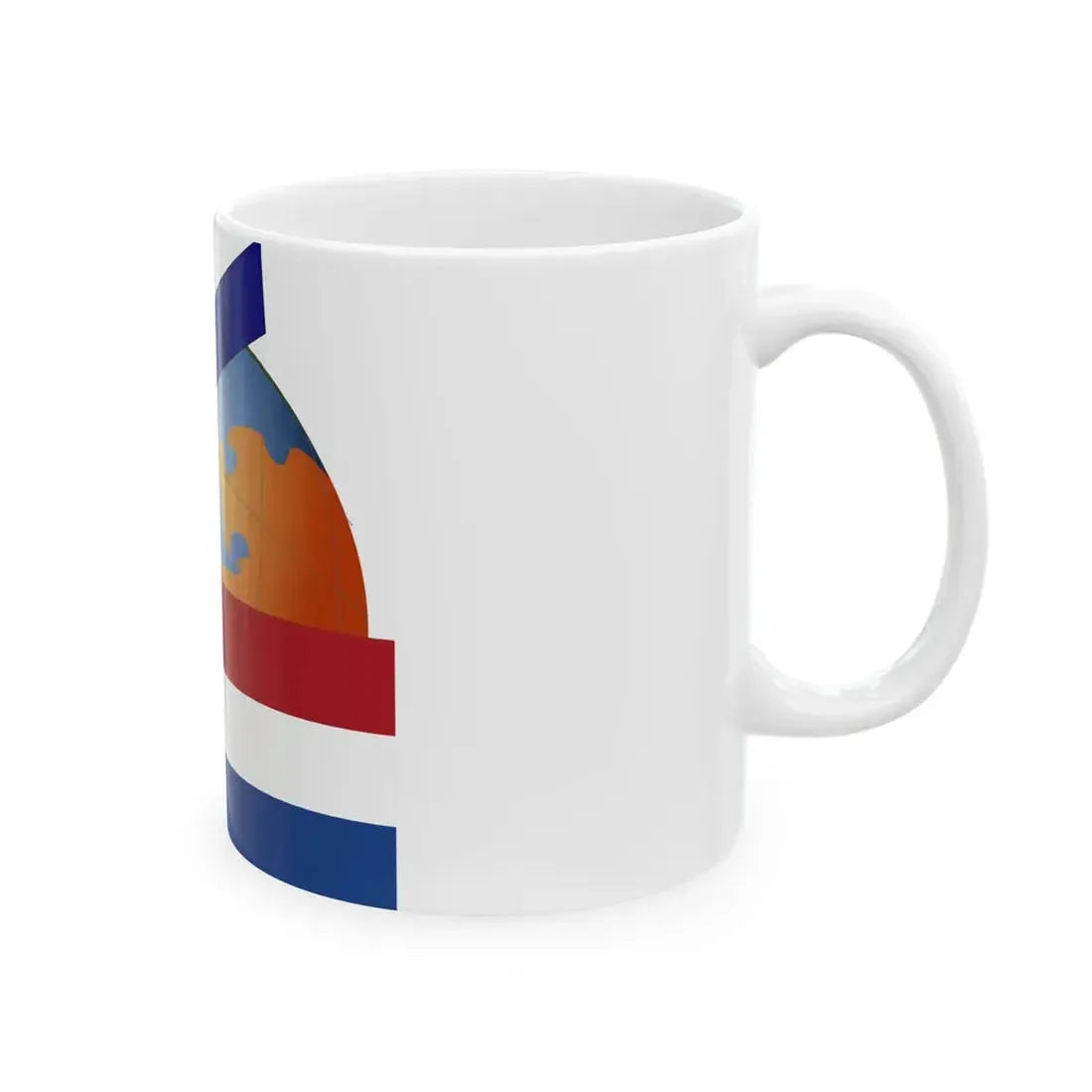 Netherlands-Satellite (Netherlands) White Coffee Mug - Go Mug Yourself