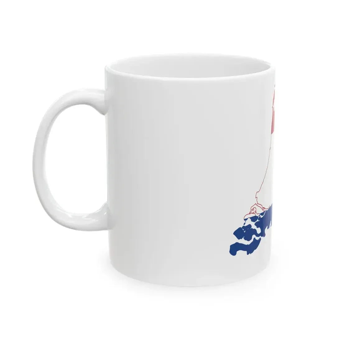 Netherlands stub (Netherlands) White Coffee Mug - Go Mug Yourself