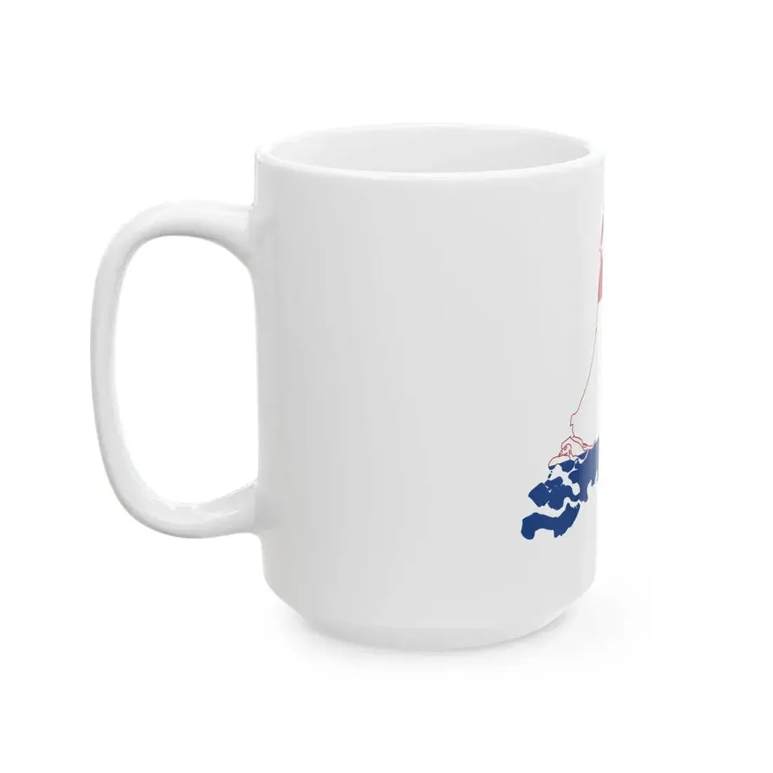 Netherlands stub (Netherlands) White Coffee Mug - Go Mug Yourself