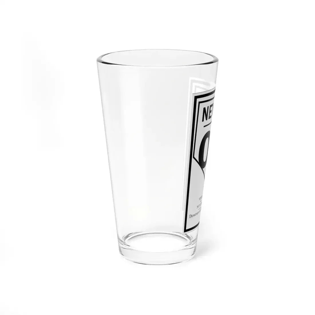 Nevada 00 1924 (Nevada) (Road Sign) Pint Glss 16oz - Go Mug Yourself