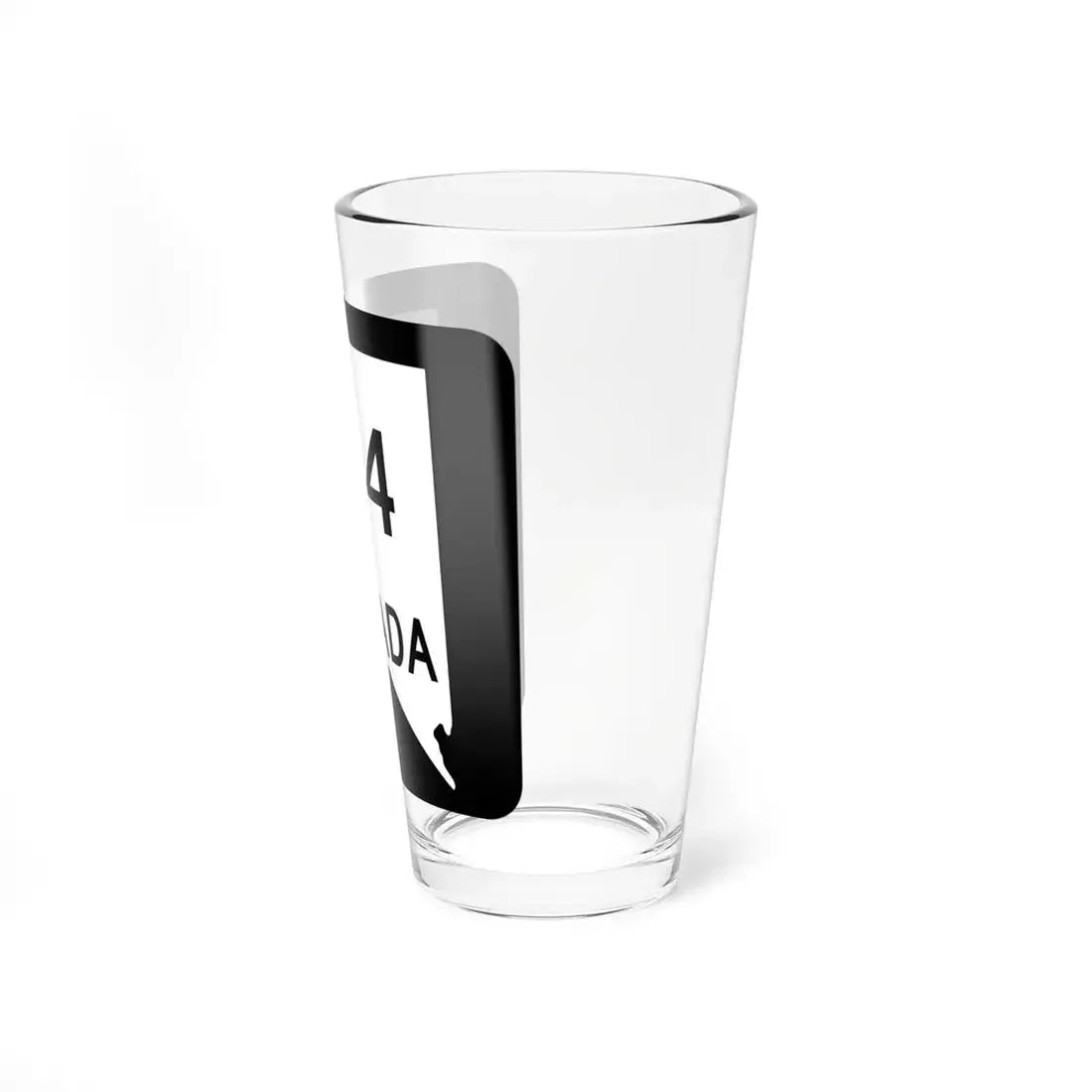 Nevada 144 (Nevada) (Road Sign) Pint Glss 16oz - Go Mug Yourself