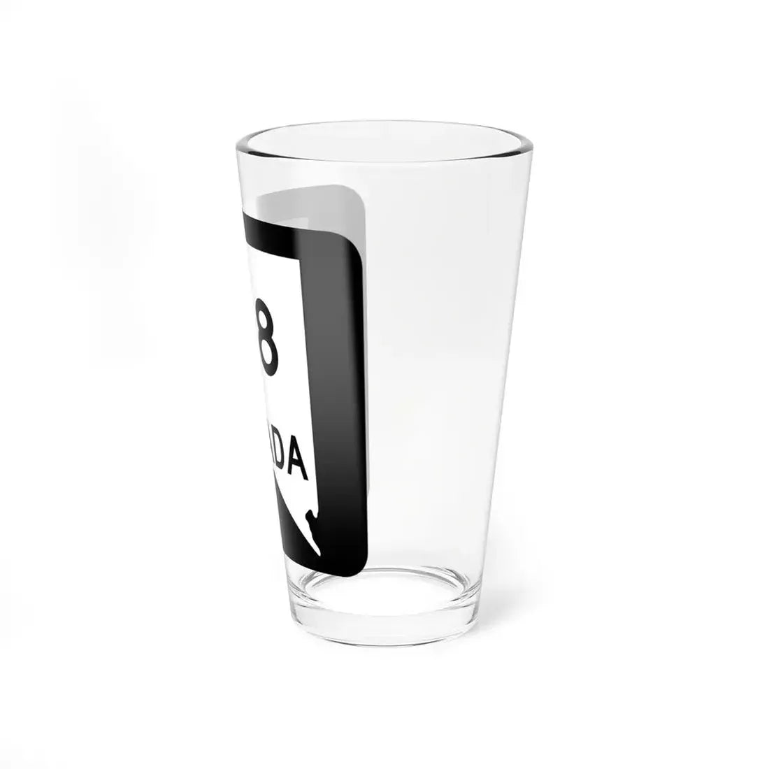 Nevada 158 (Nevada) (Road Sign) Pint Glss 16oz - Go Mug Yourself