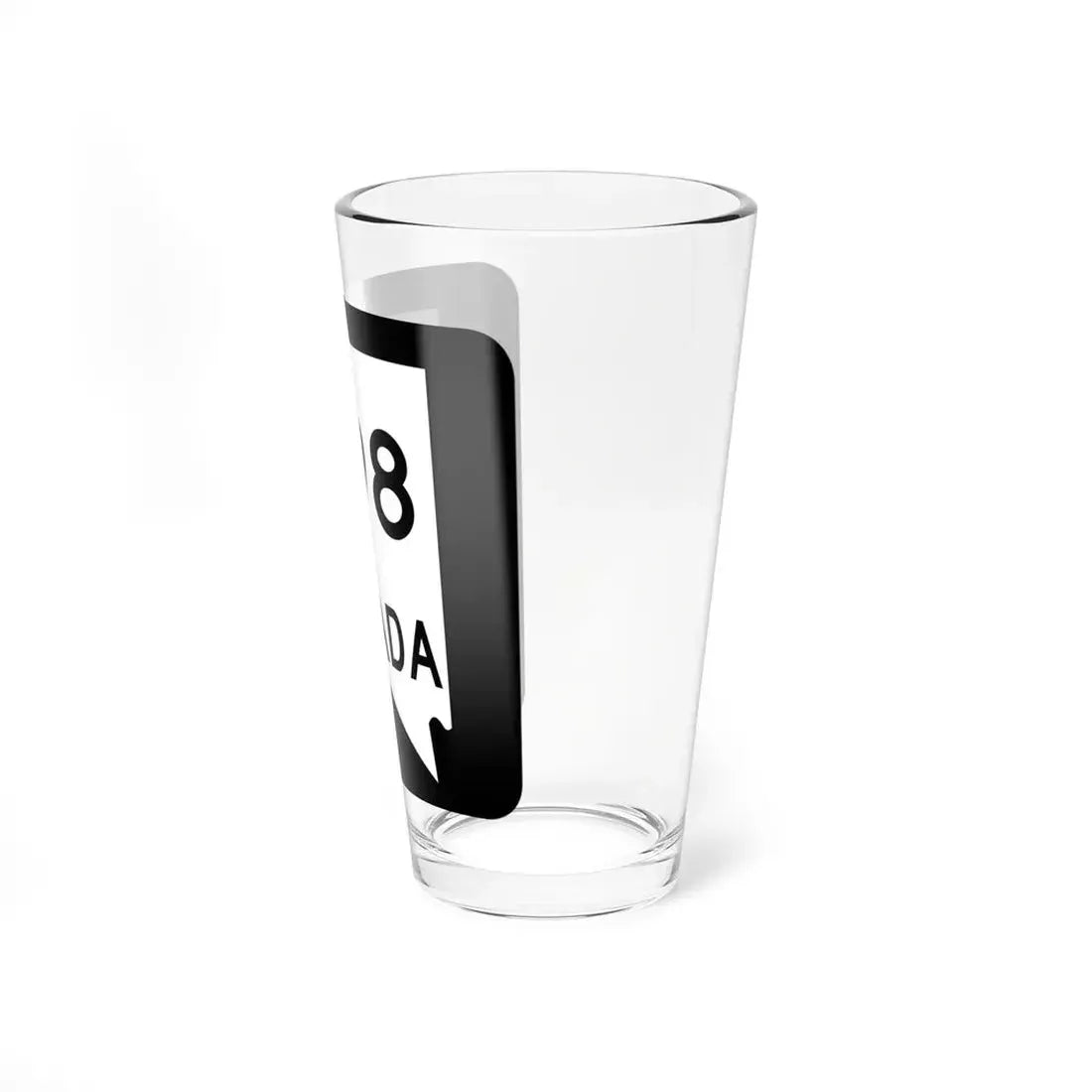 Nevada 398 (Nevada) (Road Sign) Pint Glss 16oz - Go Mug Yourself