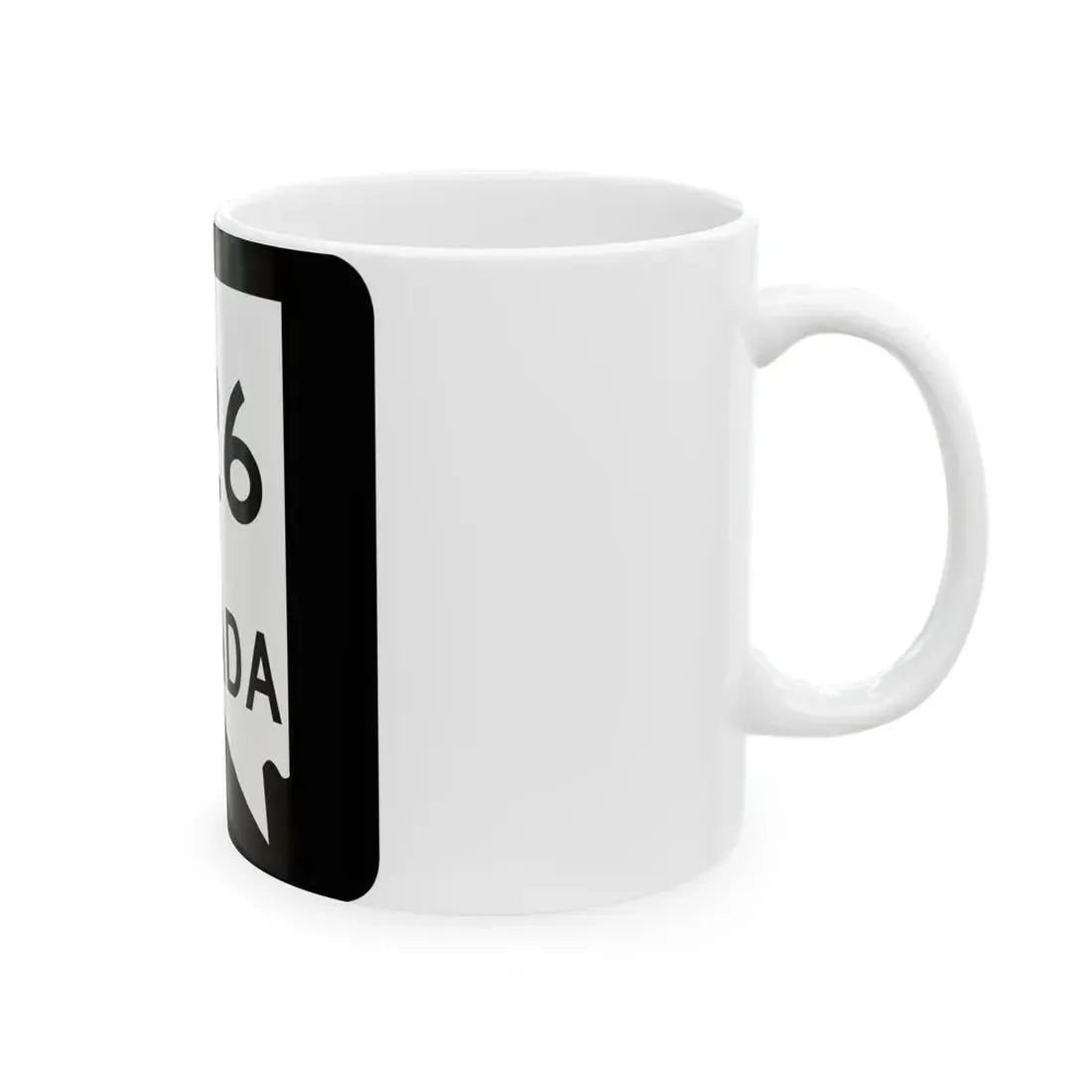 Nevada 426 (Nevada) (Road Sign) White Coffee Mug - Go Mug Yourself