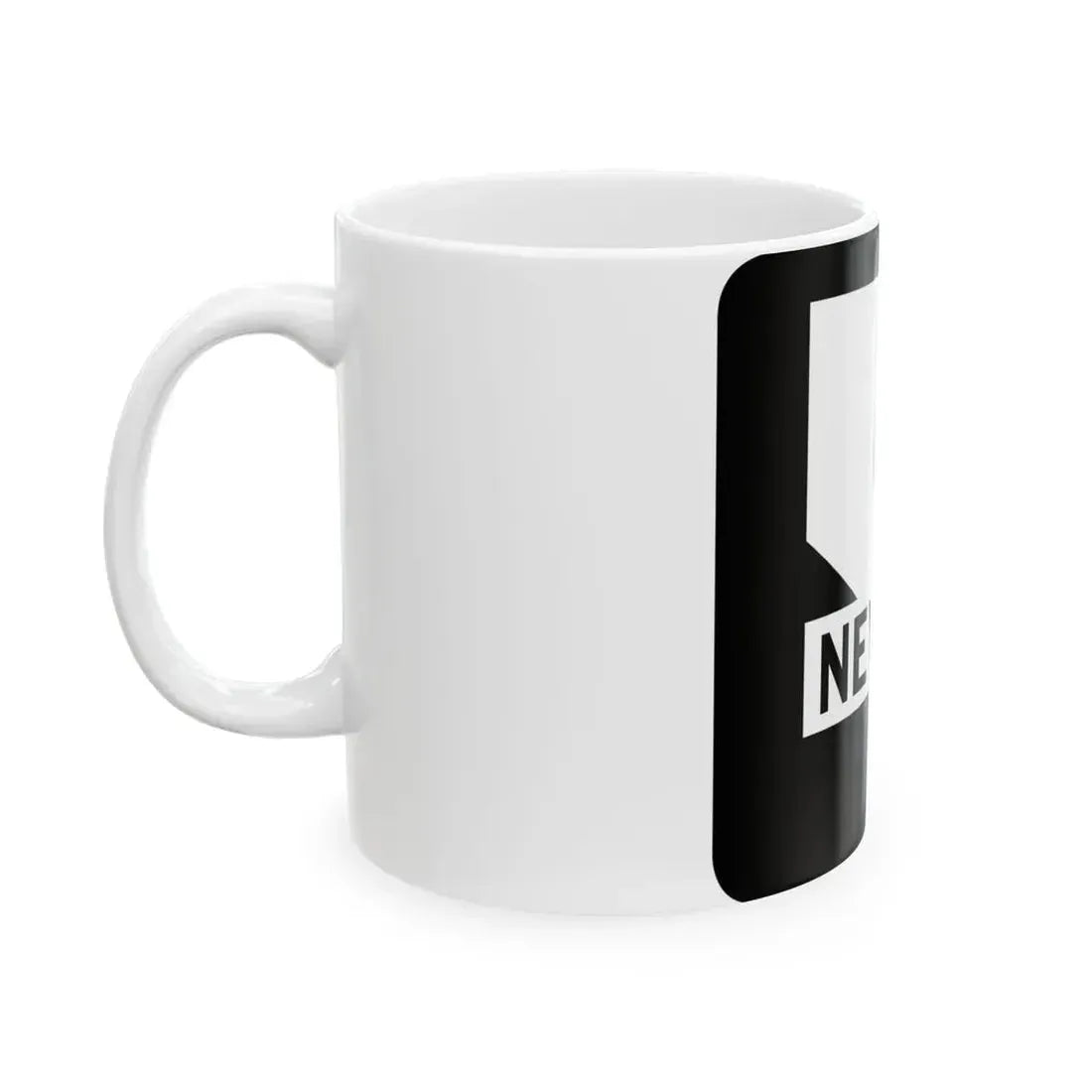 Nevada 6 (Nevada) (Road Sign) White Coffee Mug - Go Mug Yourself