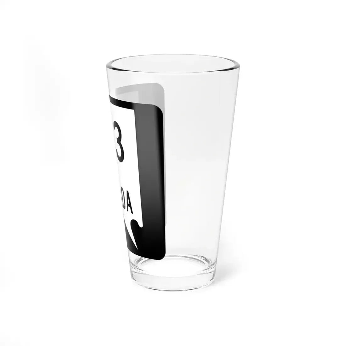 Nevada 613 (Nevada) (Road Sign) Pint Glss 16oz - Go Mug Yourself