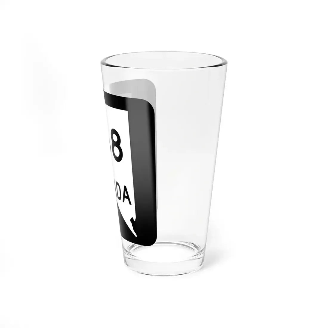 Nevada 668 (Nevada) (Road Sign) Pint Glss 16oz - Go Mug Yourself