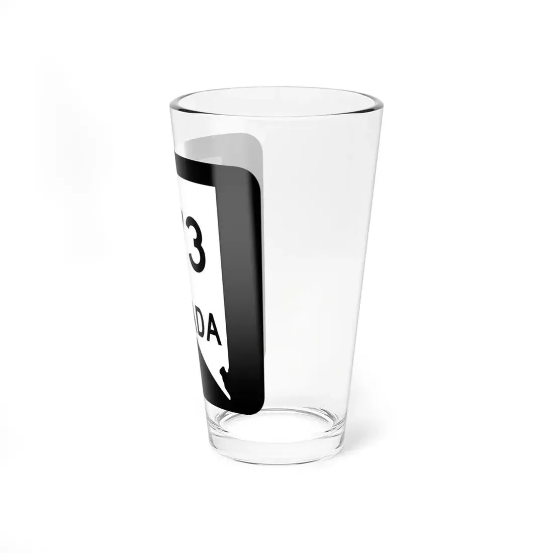 Nevada 673 (Nevada) (Road Sign) Pint Glss 16oz - Go Mug Yourself