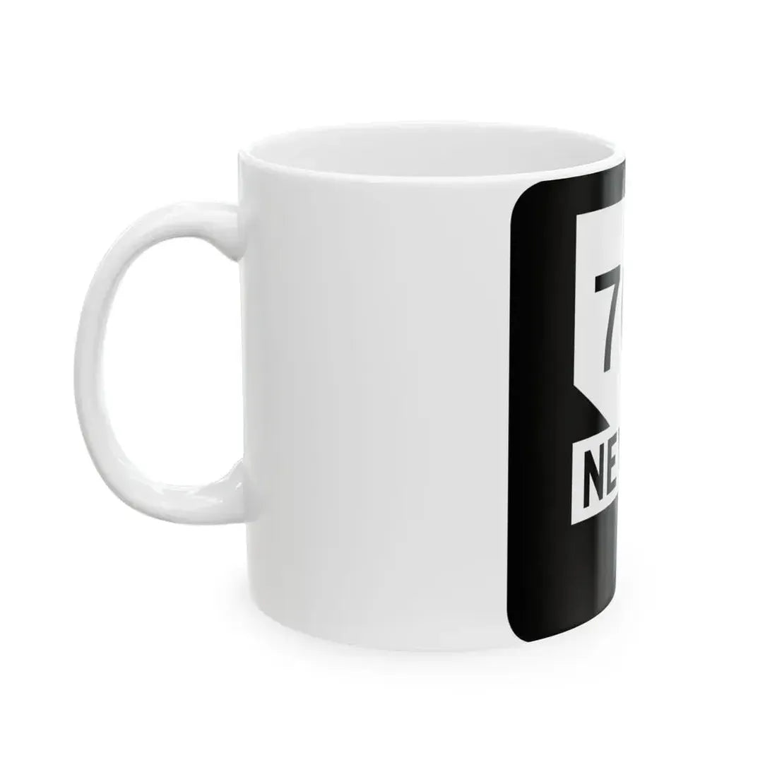 Nevada 705 (Nevada) (Road Sign) White Coffee Mug - Go Mug Yourself