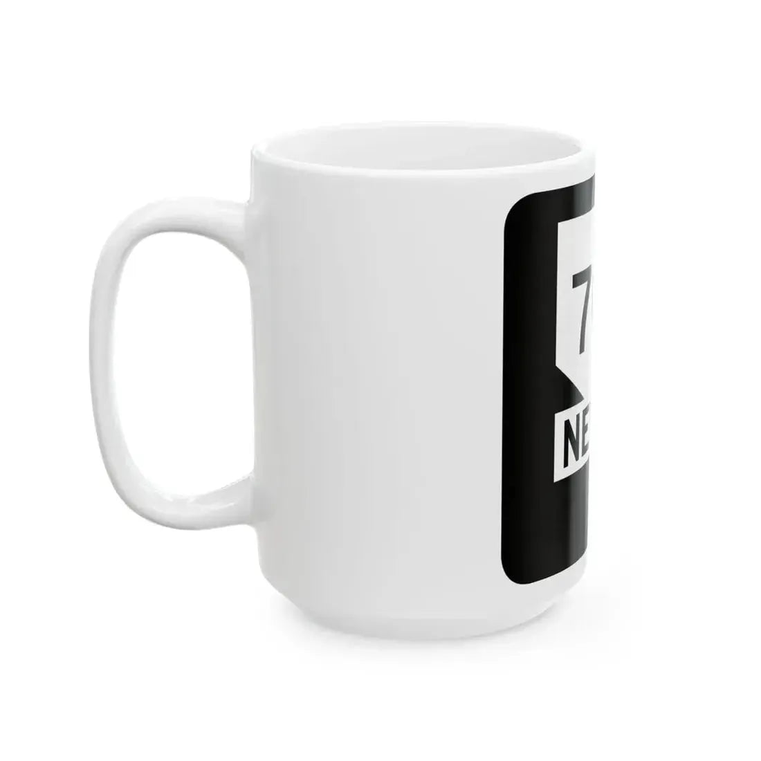 Nevada 705 (Nevada) (Road Sign) White Coffee Mug - Go Mug Yourself