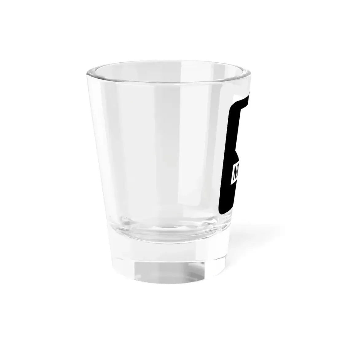 Nevada blank (Nevada) (Road Sign) Shot Glass 1.5oz - Go Mug Yourself