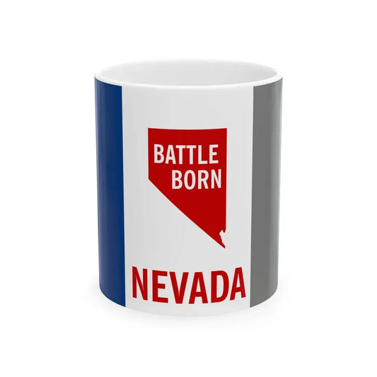 Nevada Flag Proposed 1953 (United States) White Coffee Mug 11oz - Go Mug Yourself
