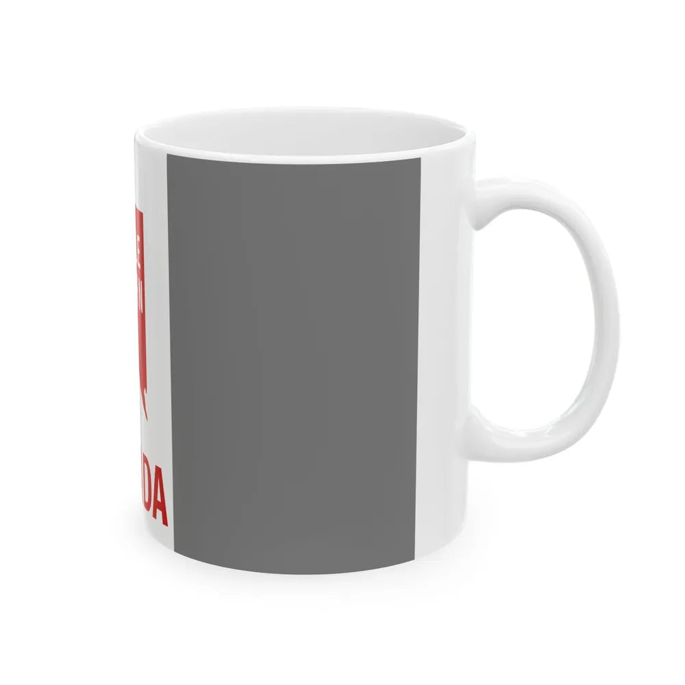 Nevada Flag Proposed 1953 (United States) White Coffee Mug - Go Mug Yourself