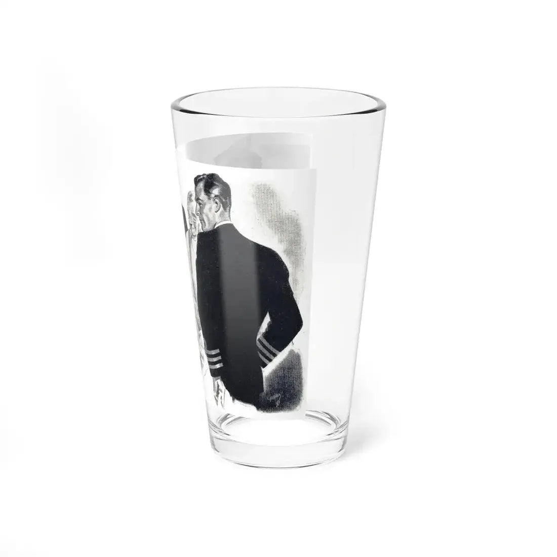 Never a One for Her (1), Woman and Home (British), September 1943 (Magazine Illustration) Pint Glass 16oz - Go Mug Yourself