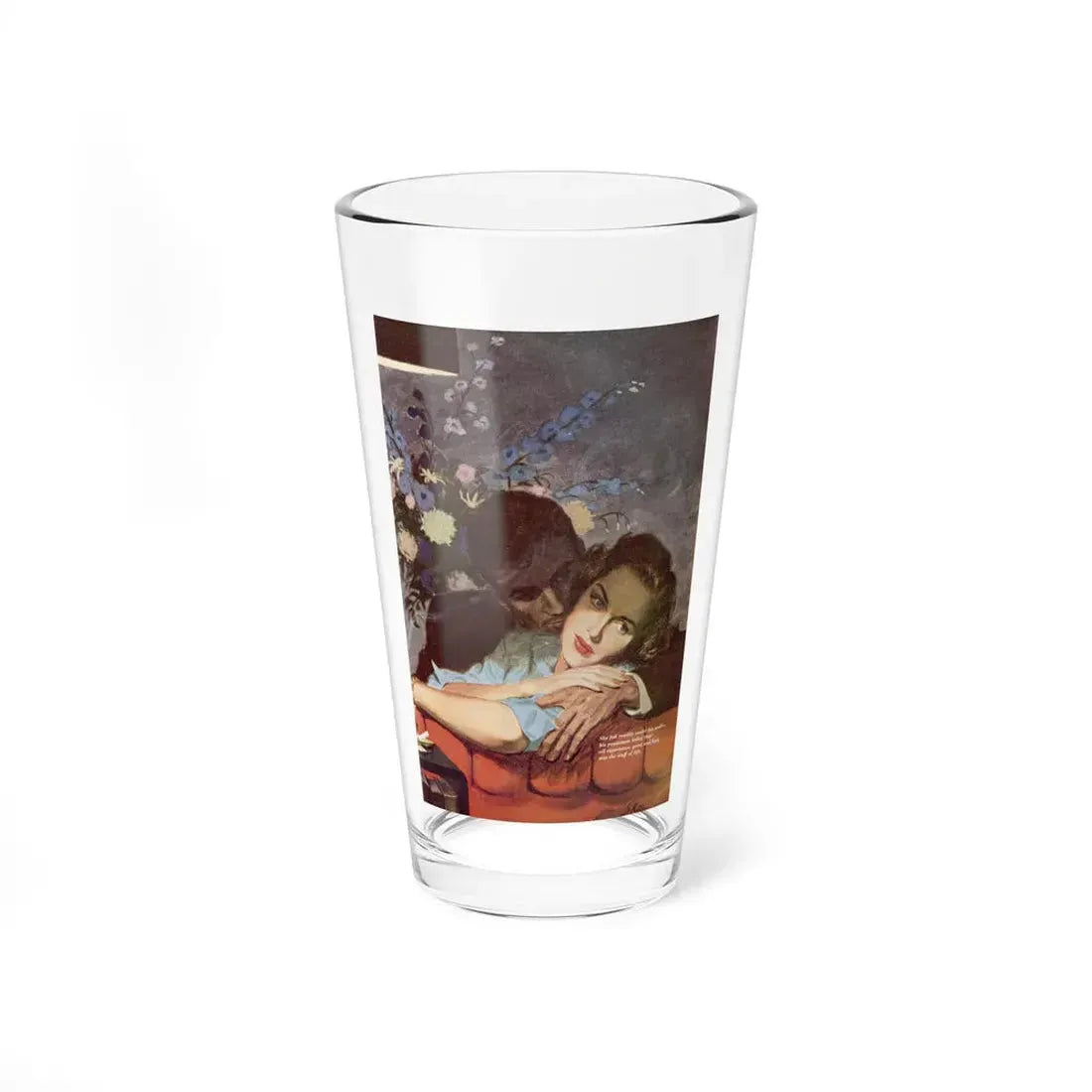 Never Another Love (Pt. 2), Redbook, November 1948 (Magazine Illustration) Pint Glass 16oz 16oz - Go Mug Yourself