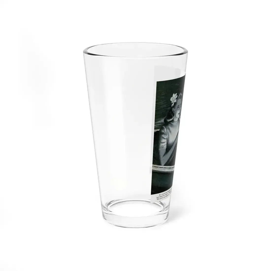 Never Be Sorry, Redbook, April 1944 (Magazine Illustration) Pint Glass 16oz - Go Mug Yourself