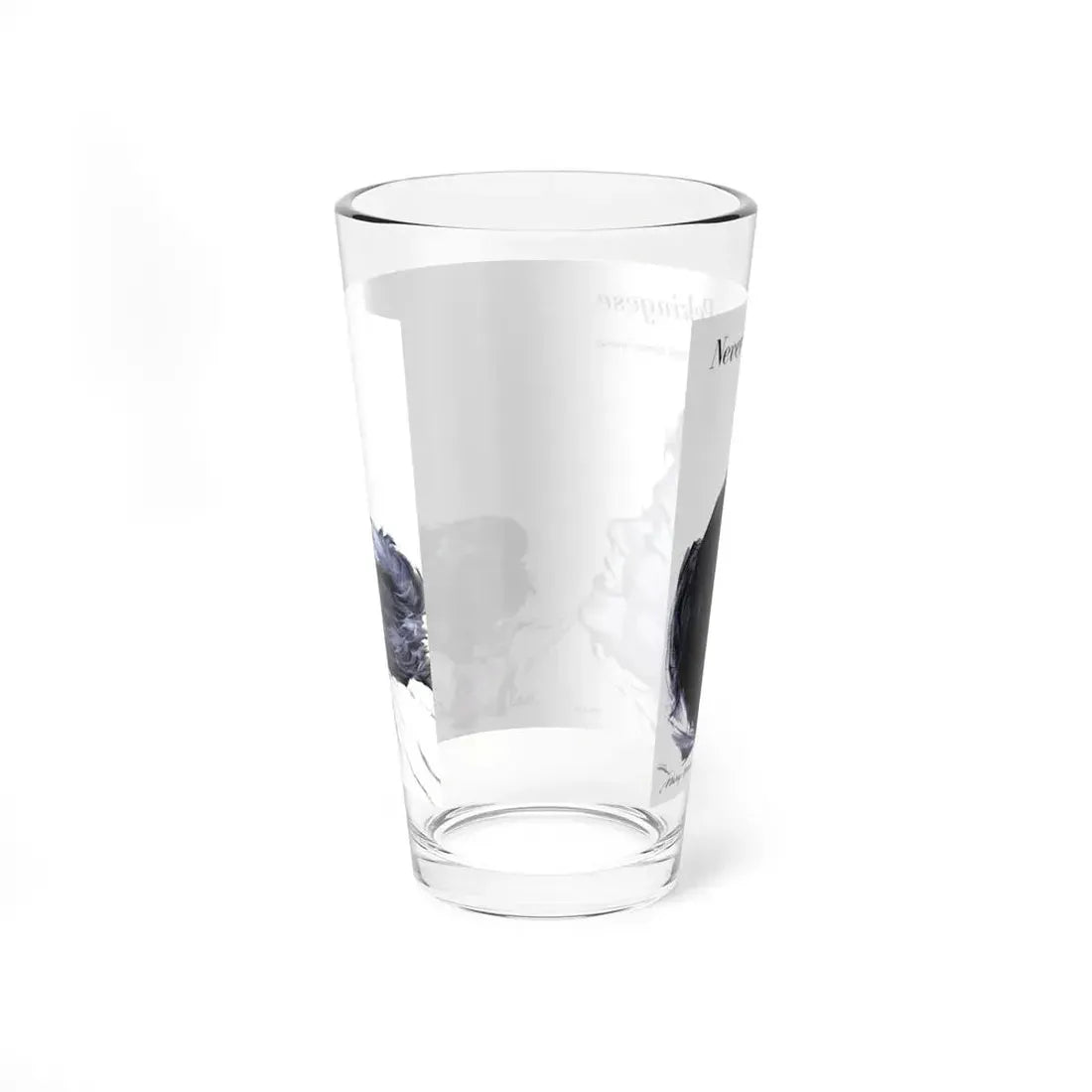 Never Push a Pekingese, Woman's Day, April 1957 (Magazine Illustration) Pint Glass 16oz - Go Mug Yourself