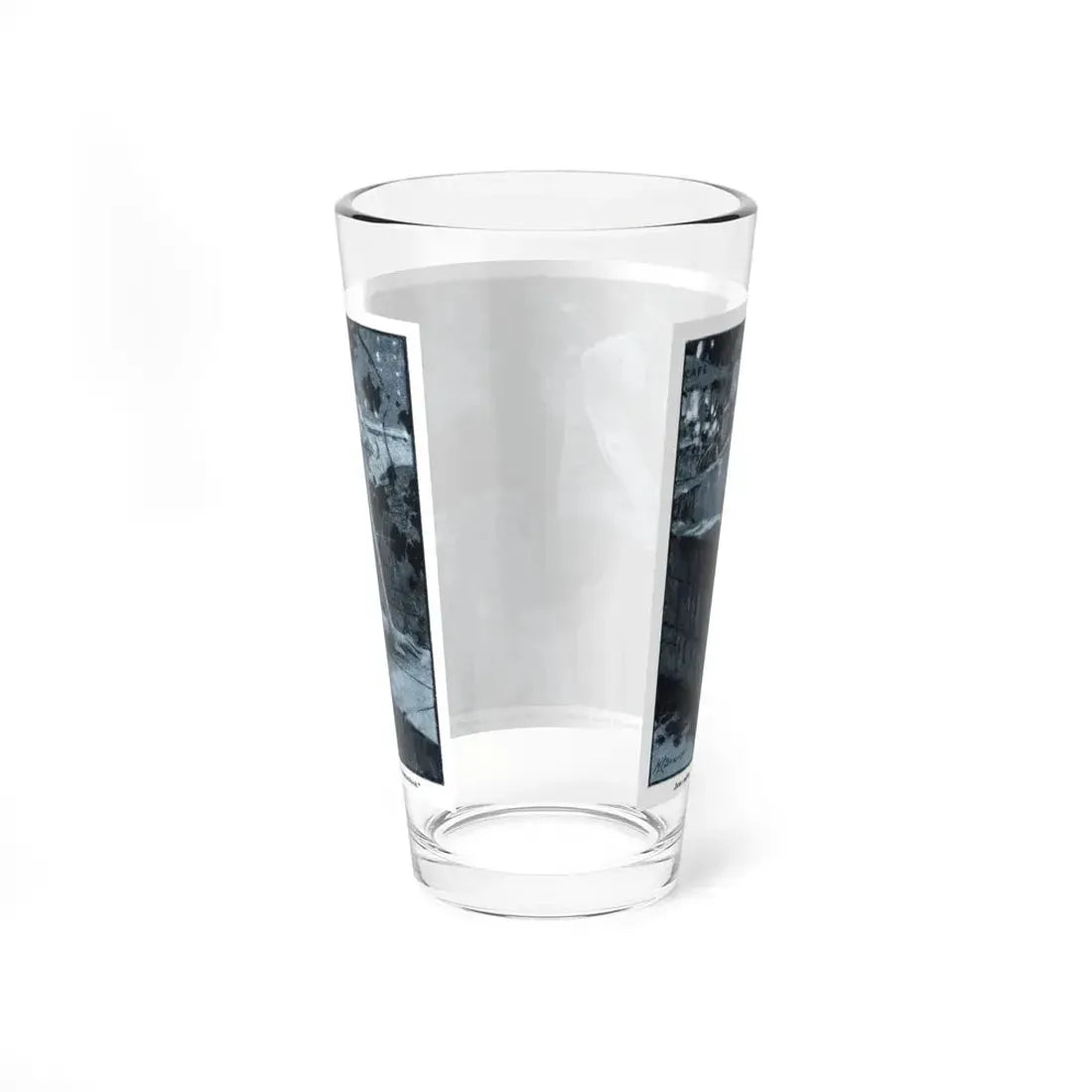 Never Talk to Strangers (2), Redbook, December 1932 (Magazine Illustration) Pint Glass 16oz - Go Mug Yourself