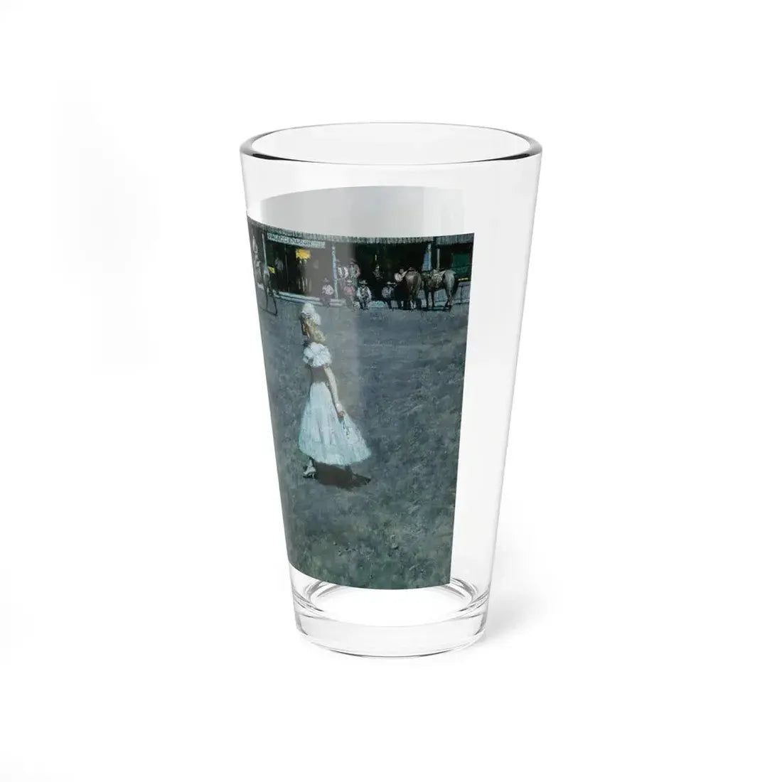 New Girl, 1978 (Magazine Illustration) Pint Glass 16oz - Go Mug Yourself