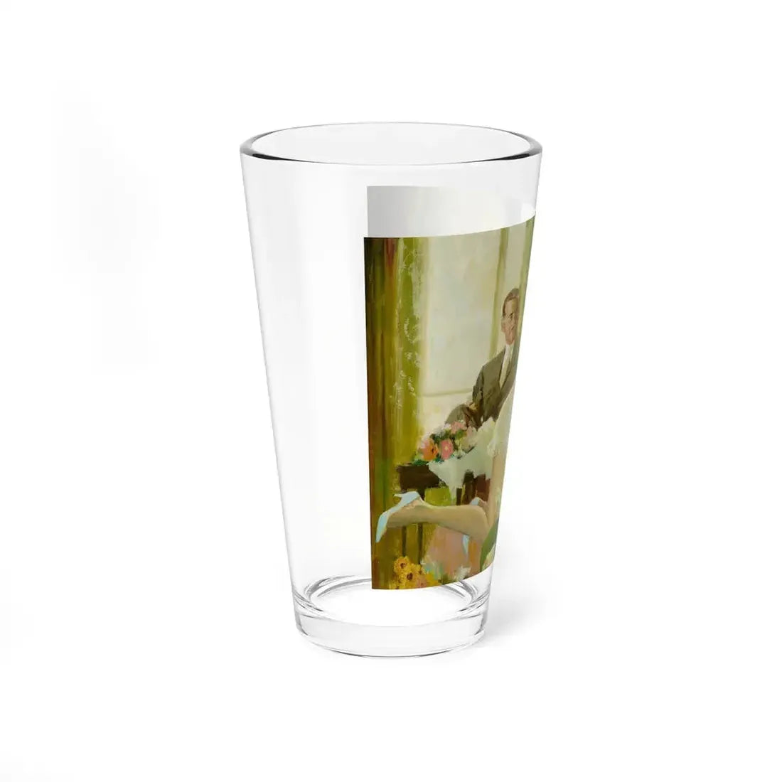 New Hats (Magazine Illustration) Pint Glass 16oz - Go Mug Yourself