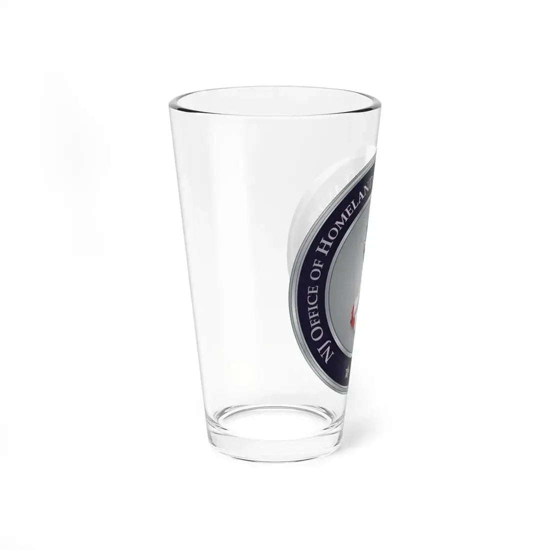 New Jersey Office of Homeland Security and Preparedness - Pint Glass 16oz - Go Mug Yourself