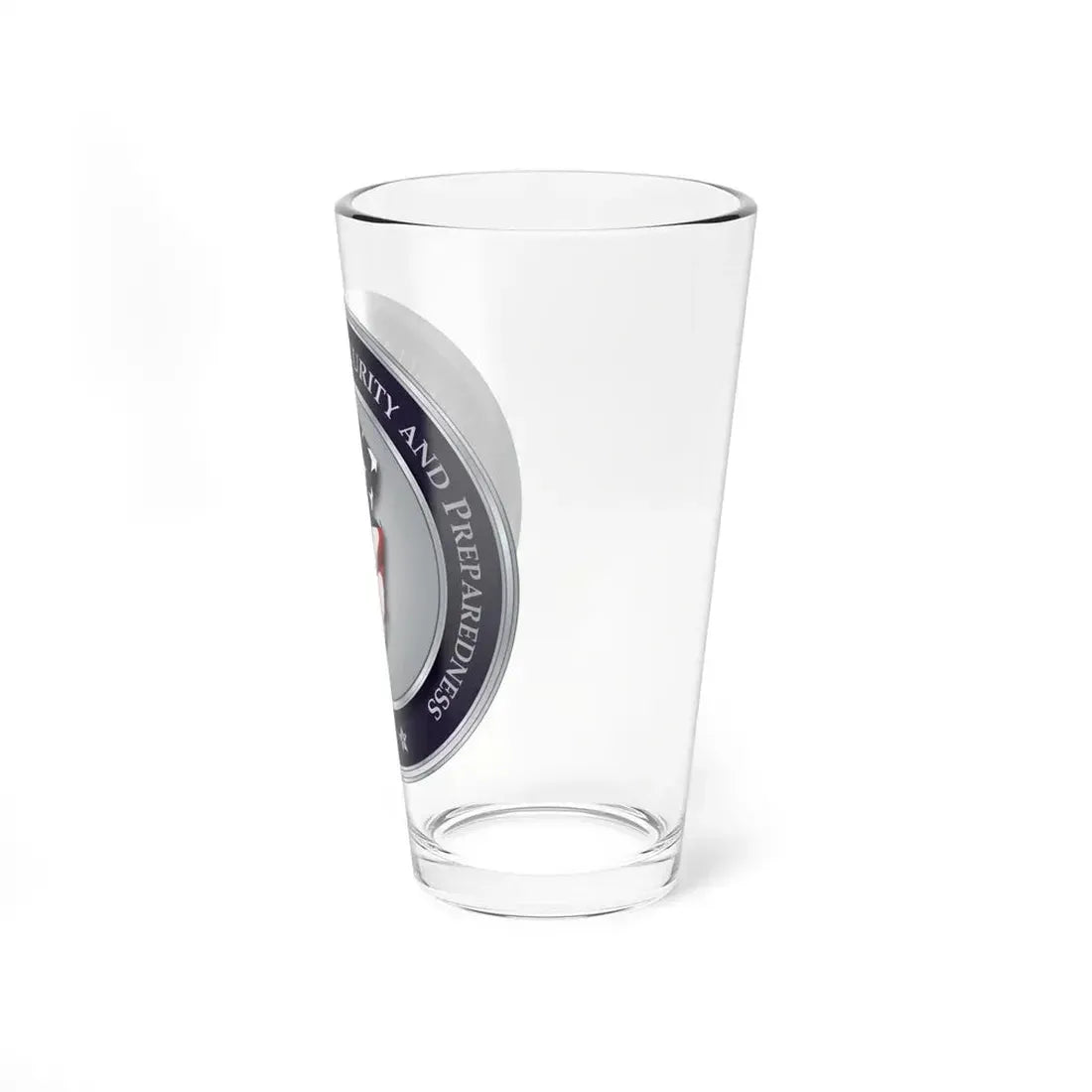 New Jersey Office of Homeland Security and Preparedness - Pint Glass 16oz - Go Mug Yourself