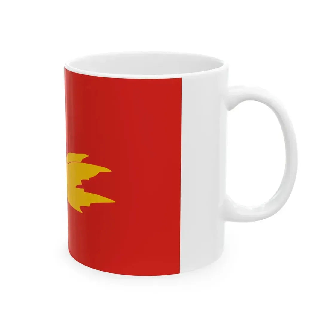 New Mon State Party flag (Myanmar) White Coffee Mug - Go Mug Yourself