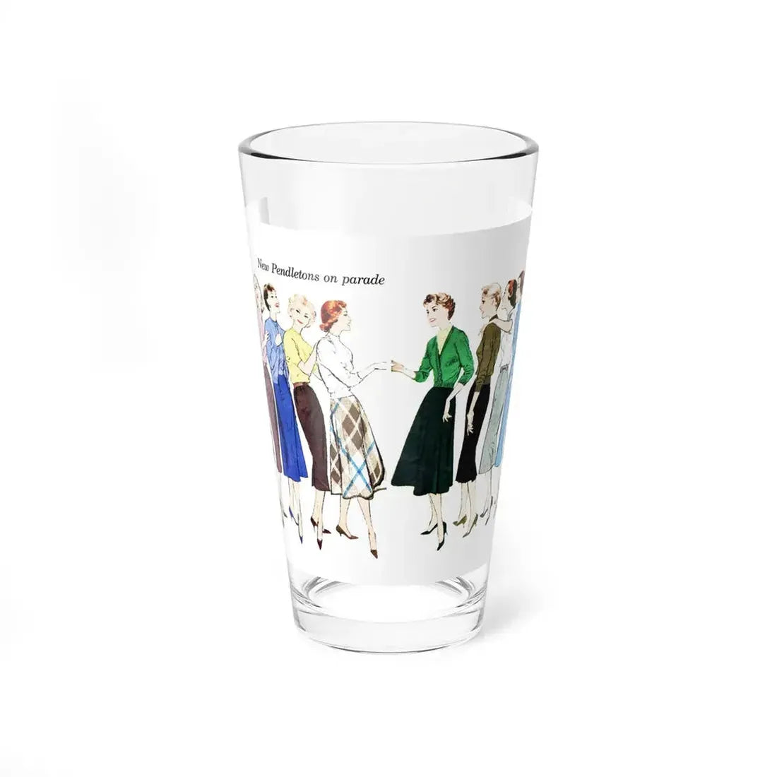 New Pendletonon Parade, 1958 (Magazine Illustration) Pint Glass 16oz 16oz - Go Mug Yourself