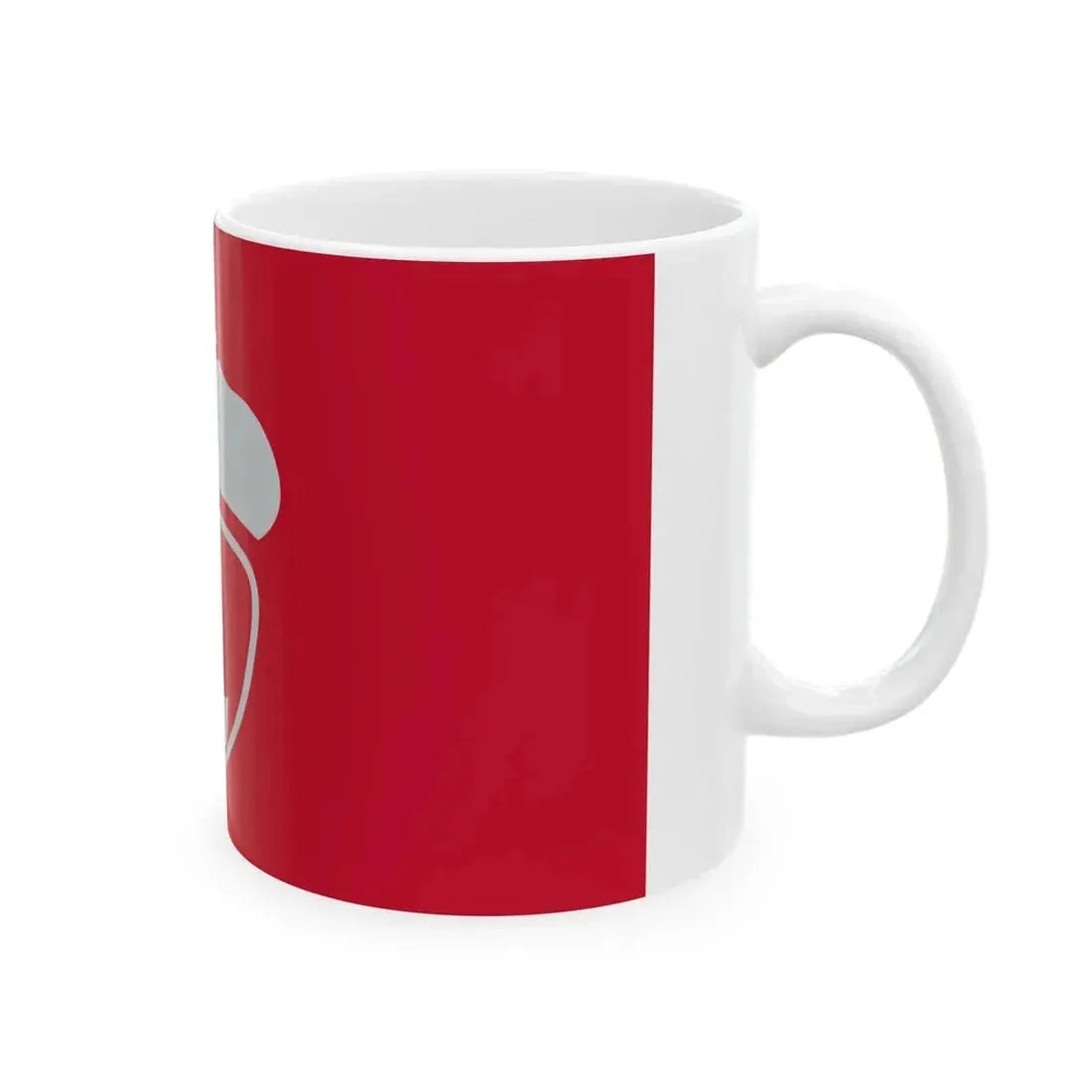 New Raleigh Flag (United States) White Coffee Mug - Go Mug Yourself
