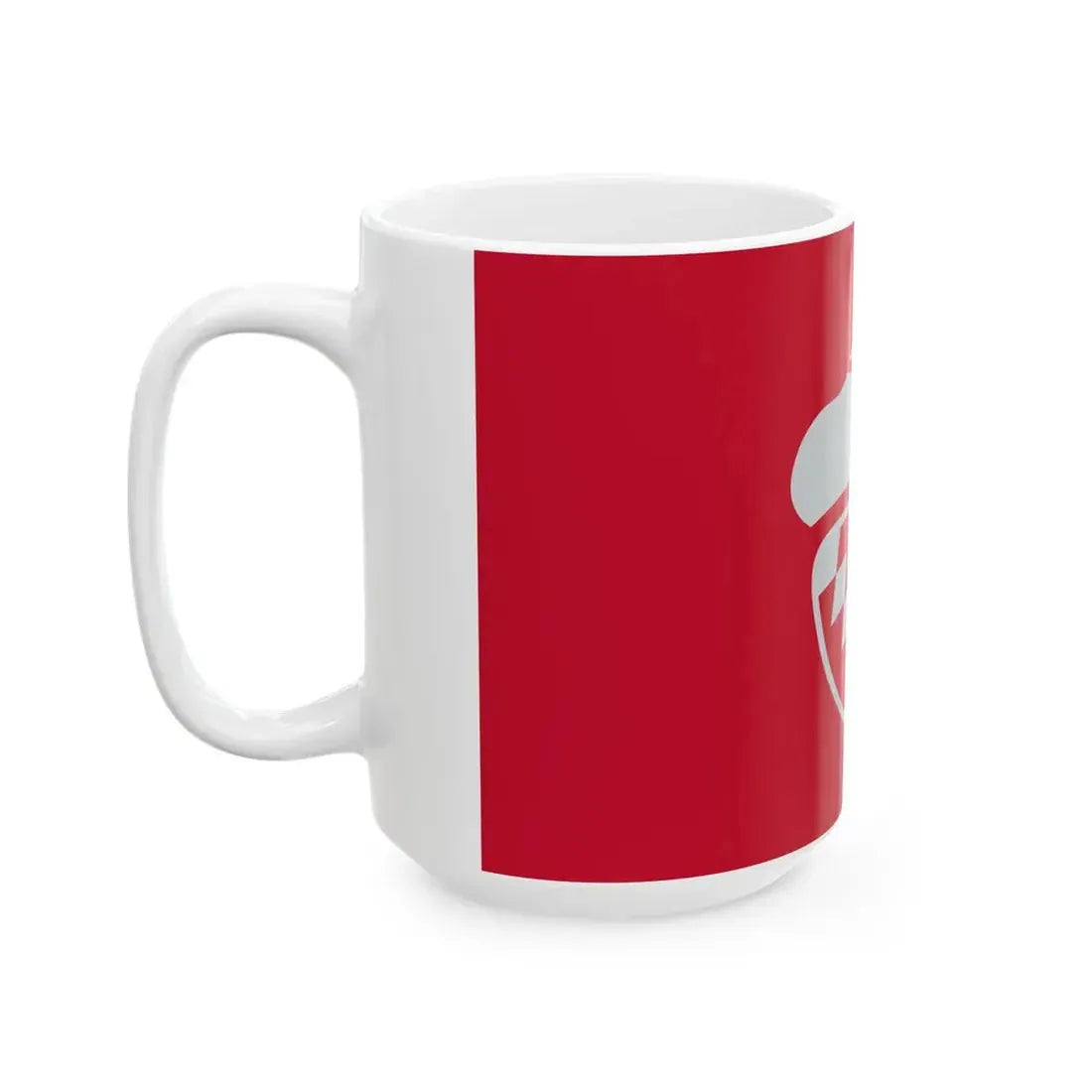 New Raleigh Flag (United States) White Coffee Mug - Go Mug Yourself
