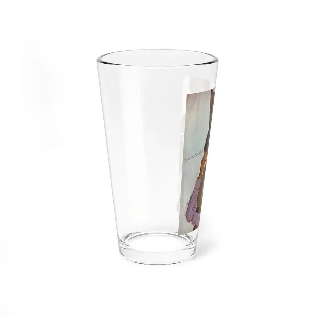 New-style marriage, Chatelaine, June 1966 (Magazine Illustration) Pint Glass 16oz - Go Mug Yourself