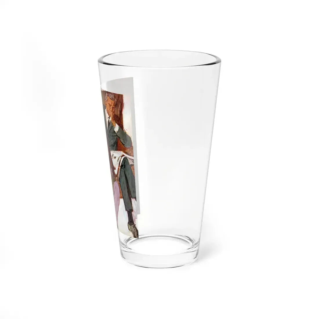 New-style marriage, Chatelaine, June 1966 (Magazine Illustration) Pint Glass 16oz - Go Mug Yourself