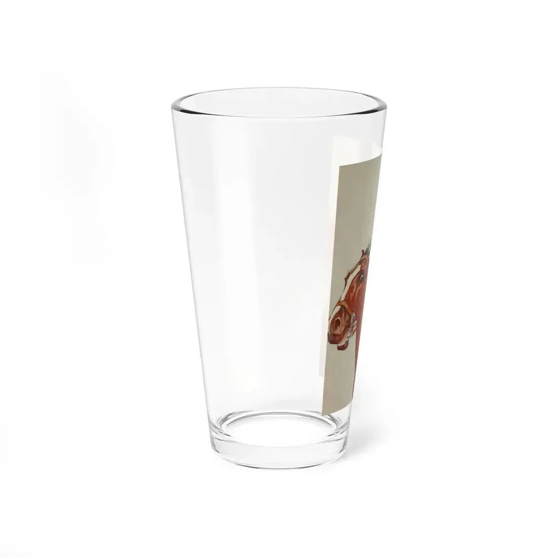 New Year's Baby, probable January calendar illustration (Magazine Illustration) Pint Glass 16oz - Go Mug Yourself