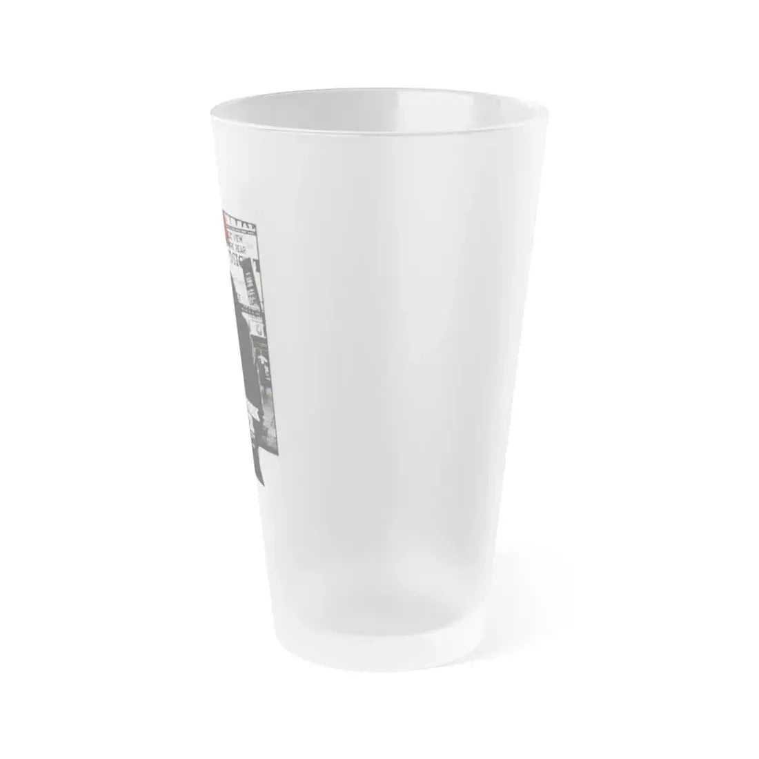 NEW YORK RIPPER (MONDO) 1982 Movie Poster - Frosted Pint Glass 16oz - Go Mug Yourself