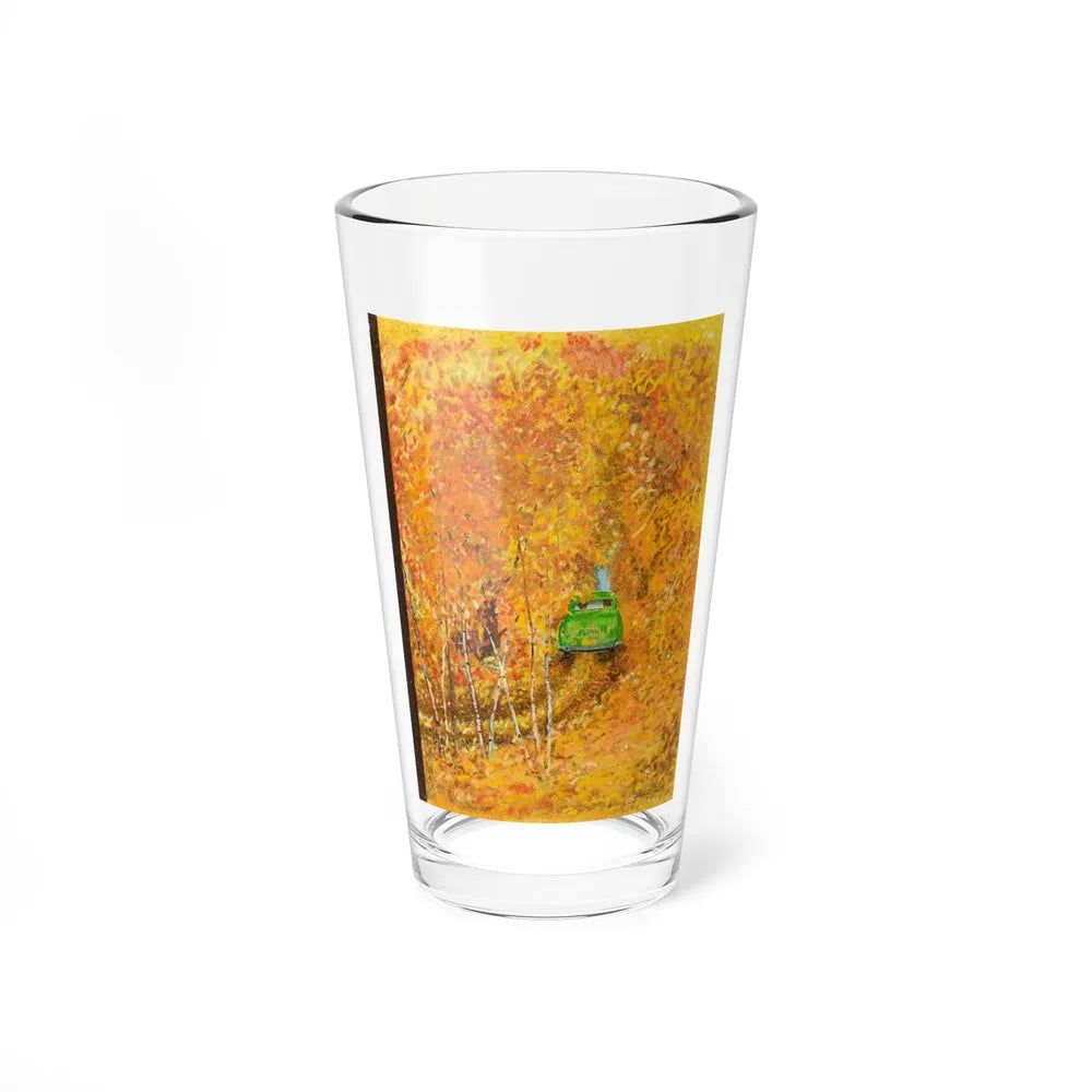 New Yorker cover, October 15, 1949 (Magazine Illustration) Pint Glass 16oz 16oz - Go Mug Yourself