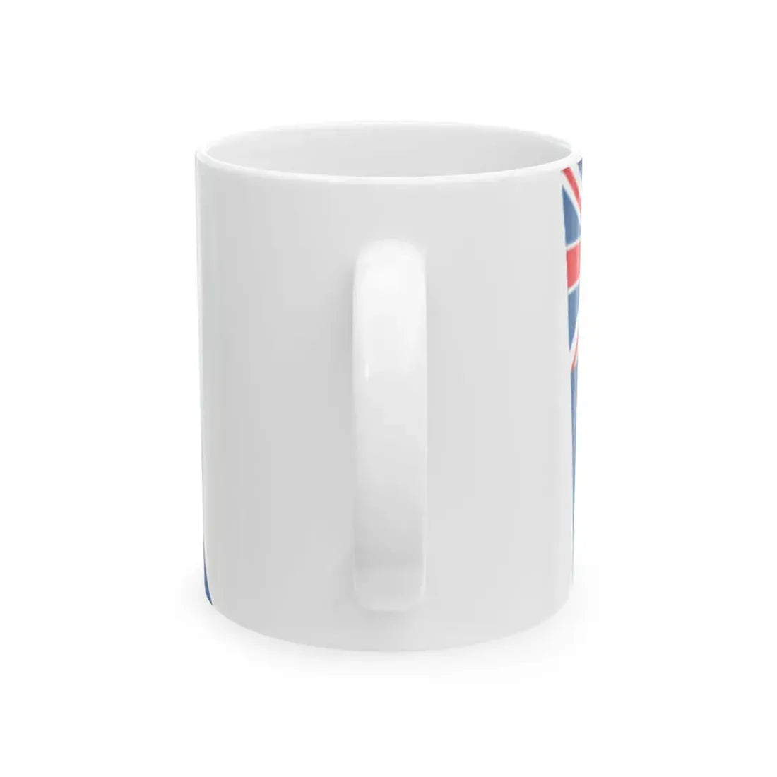 New Zealand flag waving icon (New Zealand) White Coffee Mug - Go Mug Yourself