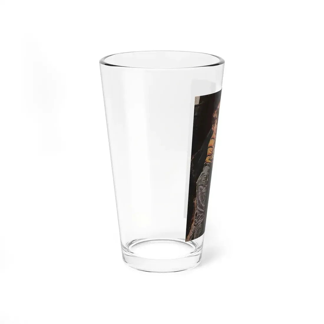 Next Door (2), Cosmopolitan, April 1955 (Magazine Illustration) Pint Glass 16oz - Go Mug Yourself
