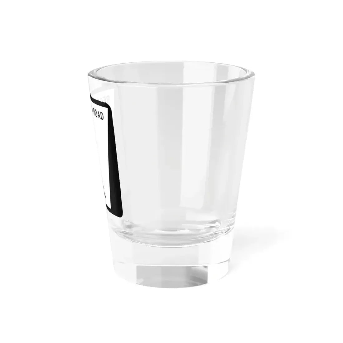 NF Blank (Nebraska) (Road Sign) Shot Glass 1.5oz - Go Mug Yourself
