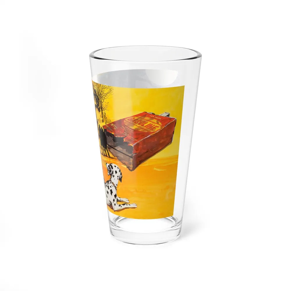 NFPA- Lesson for Boy Scouts (Magazine Illustration) Pint Glass 16oz - Go Mug Yourself