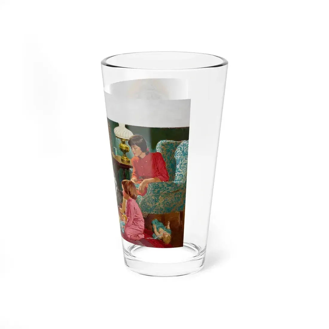 NFPA - Sparky, The Home Escape Plan (2) (Magazine Illustration) Pint Glass 16oz - Go Mug Yourself