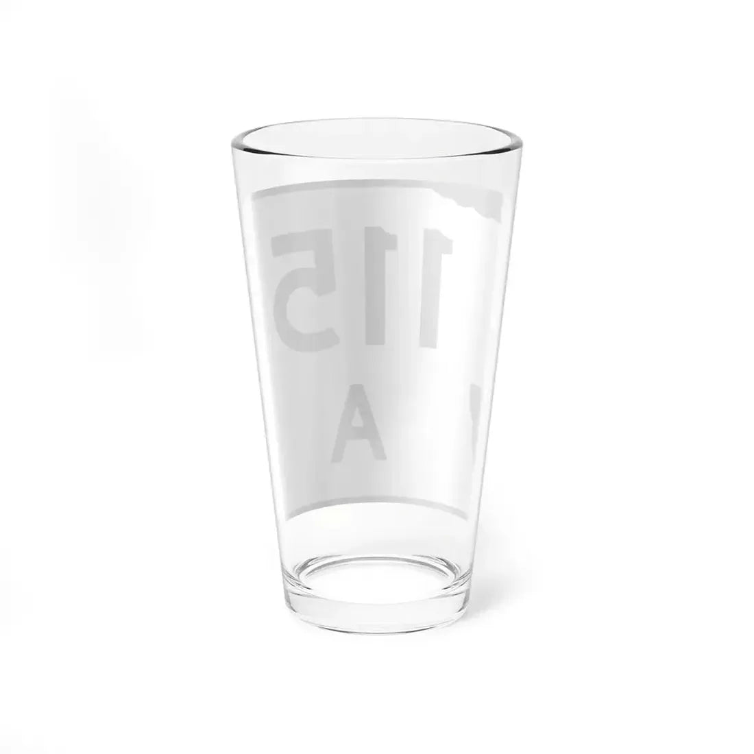 NH Route 115A (New Hampshire) (Road Sign) Pint Glss 16oz - Go Mug Yourself