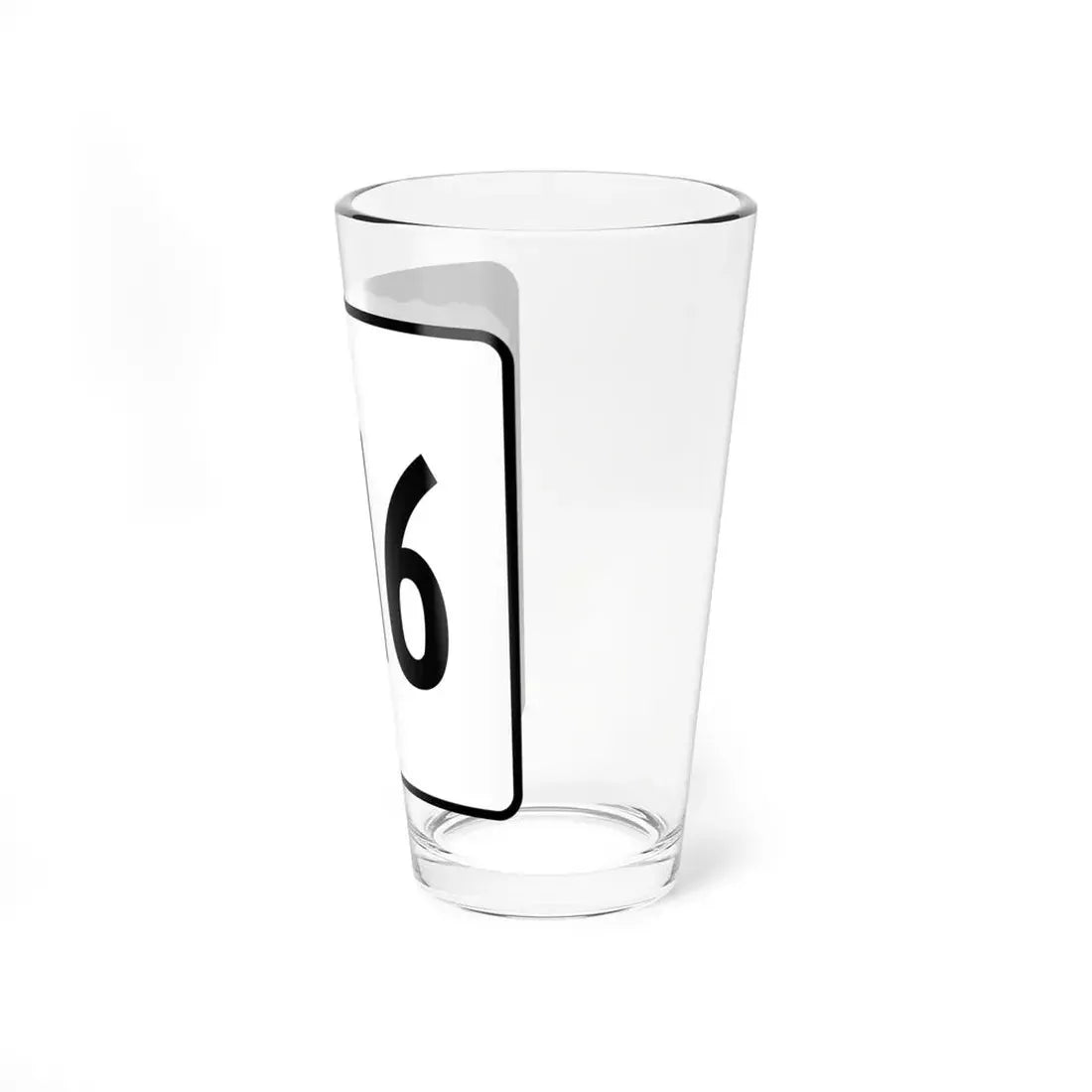 NH Route 116 (New Hampshire) (Road Sign) Pint Glss 16oz - Go Mug Yourself