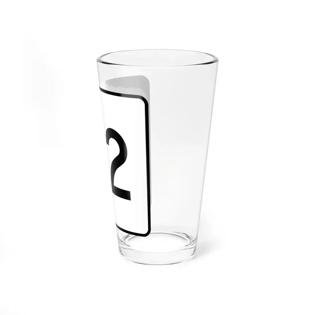 NH Route 32 (New Hampshire) (Road Sign) Pint Glass 16oz - Go Mug Yourself